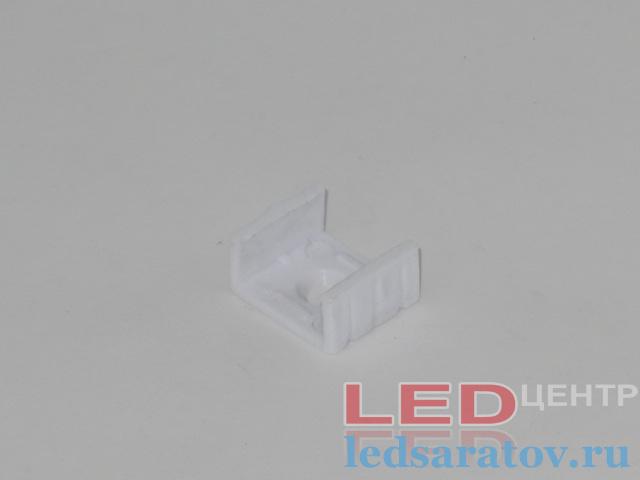 Клипса для фиксации профиля P-331, пластиковая - белая (18мм*7мм) LED-центр