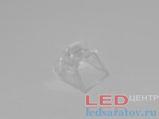 Заглушка торцевая - сквозная для профиля LED1018 LED-центр