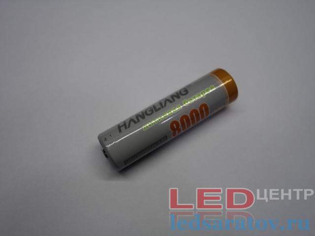 Аккумуляторная батарея 18650, 4,2v, 8000mah, 50гр Hangliang