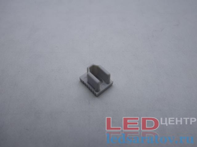 Заглушка торцевая  для профиля PXG101, глухая, серый LED-центр