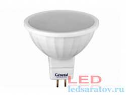 Лампочка светодиодная MR16-15w, 6500k, GU5.3, 220V General