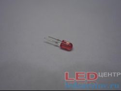 Светодиод выводной  Ø5мм*3,5мм, DC2V-2.2V, красный