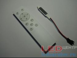 Контроллер MG2811, S382 , 12-24V, 2048pix, SPI, RF пульт, для одноцветной, бегующей ленты