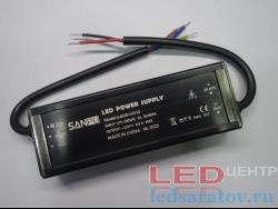 Блок питания 100W, 8.3A, IP67, AC220V-DC12V, 145мм*43мм*25мм, D50мм Sanpu (LLG-100-H1V12)