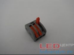 Пружинный клеммник 3pin (PCT-213)