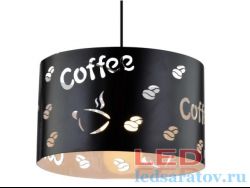 Светильник LOFT 123-1, Е27, подвесной, черный Coffee