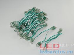 Светодиодный пиксель 12мм, DC5V, зеленый