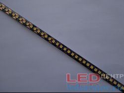 Светодиодная лента SMD 4040, 180D, IP20, 8мм, 2pin, 24V, 18W, m, Ra>98, 10м*1R, Black, 3000K