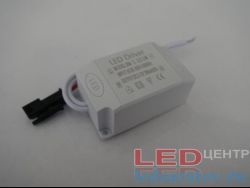 Драйвер   DC3V-12V, 300mA, IP20, AC220V (1-3w)