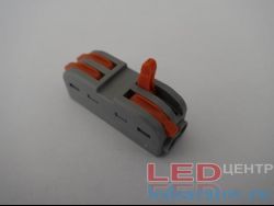 Пружинный клеммник проходной 2pin (CH-812)