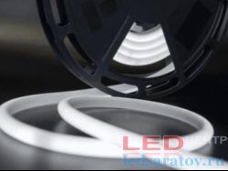 Светодиодная лента SMD 2835, 180LED*5-6Lm, IP68, 12,5мм, 2pin, 12V, 14,4W-1м*5м, холодный Термо