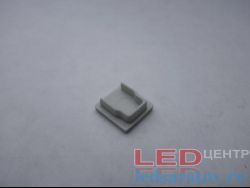 Заглушка торцевая  для профиля PXG 301, 302, 303, 304, глухая, серый LED-центр