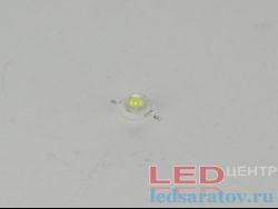 Эмиттер 1w, DC3,0V-DC3,2V, 350mA, 135Lm-145Lm, 6000k-6200k Epistar (WT-PW 1S3, 0512)