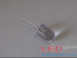 Светодиод выводной Ø10мм, 0,06W, DC2V-2,2V, желтый