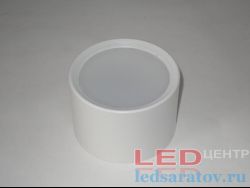 Цилиндрический накладной светильник Drum 12w, Ø120мм-В80мм, 4000k, AC220V, белый (LC-141-12)