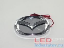 Светодиодный шильдик - 3D, DC12V, Mazda, красный