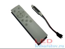 Контроллер SPI, 2048pix, 12v-24v, для бегующей ленты, ПДУ 2.4G белый