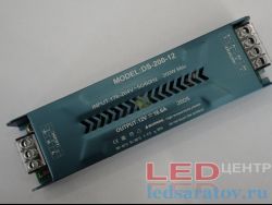 Блок питания 200W, 16.5A, IP20, Slim, AC220V-DC12V, 195мм*55мм*25мм (DS H200C-12)