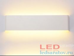 Светодиодный настенный светильник 61см*90мм, 2*22w, AC220V, 4000k, IP44, белый (BH003-4WH)