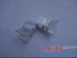 Соединитель светодиодной ленты SMD 4pin, 8мм, угловой