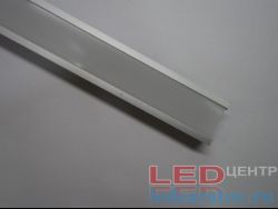  Профиль алюминиевый врезной YF-704 + мат. рассеиватель 25,2мм*19,3мм*9,8мм*2м (цена за 1 метр)