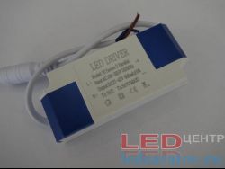 Драйвер  DC27V-42V, 600mA, IP20, AC220V (8-12w*2)