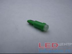 Светодиодная лампочка T-5, COB, зеленый